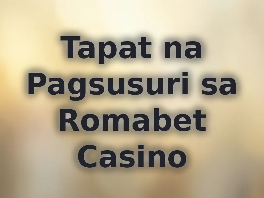 Review ng Romabet