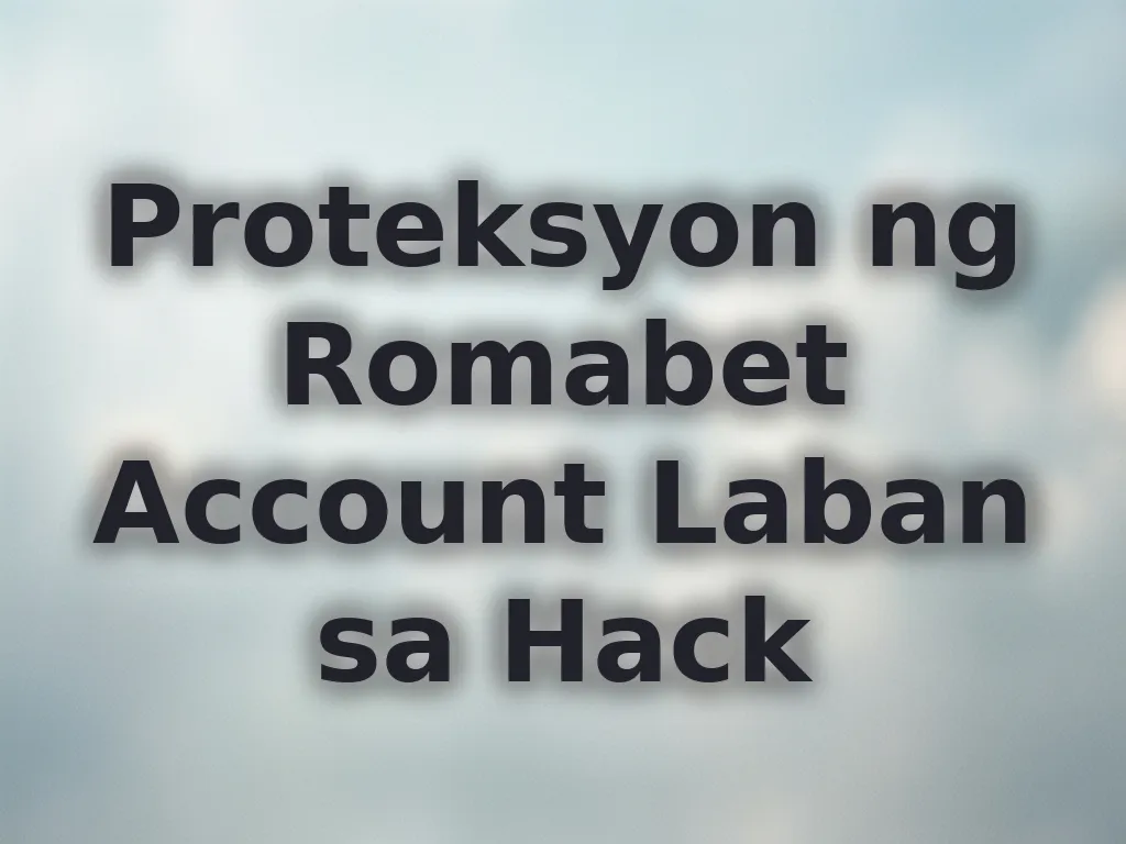 Secure account guide